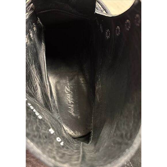 Saks Fifth Ave mens Ankle boot size 10 M black suede leather main image 5